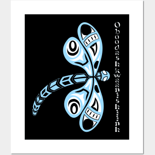 Dragonfly (Oboodashkwaanishiinh) Posters and Art
